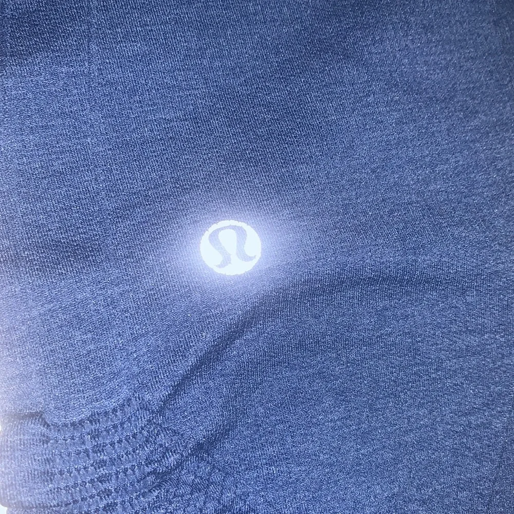 LULULEMON Scrunch Side 3/4 Leggings Size 4.‎ Teal. GUC.